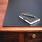 Dacasso Black Leatherette 24" x 19" Desk Mat without Rails PR-1027 - alternate 4